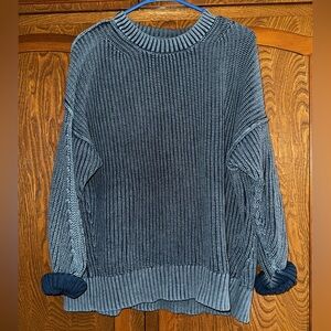AE Women’s Knit Sweater (Blue)
